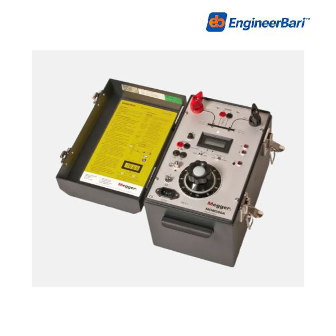 MOM200A - 200 A micro-ohmmeter
